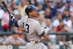 SEATTLE - JULY 10:  Alex Rodriguez #13 of the New York Yankees bats against the Seattle Mariners at Safeco Field on July 10, 2010 in Seattle, Washington. (Photo by Otto Greule Jr/Getty Images)