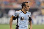 HOUSTON - JULY 28:  Landon Donovan #10 of the MLS All-Stars controls the ball against Manchester United during the MLS All Star Game at Reliant Stadium on July 28, 2010 in Houston, Texas.  (Photo by Ronald Martinez/Getty Images)