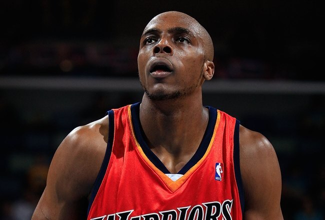 NEW ORLEANS - MARCH 08:  Anthony Tolliver #44 of the Golden State Warriors shoots the ball against the New Orleans Hornets at New Orleans Arena on March 8, 2010 in New Orleans, Louisiana.  NOTE TO USER: User expressly acknowledges and agrees that, by downloading and/or using this Photograph, User is consenting to the terms and conditions of the Getty Images License Agreement.  (Photo by Chris Graythen/Getty Images)