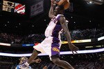PHOENIX - MARCH 14:  Jason Richardson #23 of the Phoenix Suns slam dunks the ball against the New Orleans Hornets during the NBA game at US Airways Center on March 14, 2010 in Phoenix, Arizona. The Suns defeated the Hornets 120-106.  NOTE TO USER: User expressly acknowledges and agrees that, by downloading and or using this photograph, User is consenting to the terms and conditions of the Getty Images License Agreement.  (Photo by Christian Petersen/Getty Images)