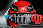 BUDAPEST, HUNGARY - JULY 31:  Michael Schumacher of Germany and Mercedes GP prepares to drive during the final practice session prior to qualifying for the Hungarian Formula One Grand Prix at the Hungaroring on July 31, 2010 in Budapest, Hungary.  (Photo by Mark Thompson/Getty Images)