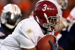 AUBURN, AL - NOVEMBER 27:  Trent Richardson #3 of the Alabama Crimson Tide against the Auburn Tigers at Jordan-Hare Stadium on November 27, 2009 in Auburn, Alabama.  (Photo by Kevin C. Cox/Getty Images)