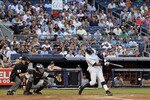 NEW YORK - AUGUST 02:  Alex Rodriguez #13 of the New York Yankees grounds out in the first inning against the Toronto Blue Jays on August 2, 2010 at Yankee Stadium in the Bronx borough of New York City.  (Photo by Jim McIsaac/Getty Images)