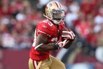 SAN FRANCISCO - NOVEMBER 08: Glen Coffee #29 of the San Francisco 49ers in action against the Tennessee Titans during an NFL game on November 8, 2009 at Candlestick Park in San Francisco, California.  (Photo by Jed Jacobsohn/Getty Images)