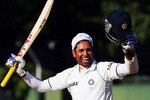 NAPIER, NEW ZEALAND - MARCH 30:  VVS Laxman of India celebrates reaching his century during day five of the second test match between New Zealand and India at McLean Park on March 30, 2009 in Napier, New Zealand.  (Photo by Phil Walter/Getty Images)