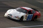 Andy Hillenburg drives during a practice session for the Subway 400, NASCAR race, February 21, 2004 at North Carolina Speedway, Rockingham, North Carolina. (Photo by A. Messerschmidt/Getty Images)