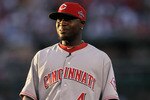 ANAHEIM, CA - JULY 13:  National League All-Star Brandon Phillips #4 of the Cincinnati Reds looks on during the 81st MLB All-Star Game at Angel Stadium of Anaheim on July 13, 2010 in Anaheim, California.  (Photo by Stephen Dunn/Getty Images)