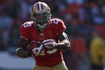SAN FRANCISCO - OCTOBER 04:  Glen Coffee #29 of the San Francisco 49ers runs against the St. Louis Rams during an NFL game on October 4, 2009 at Candlestick Park in San Francisco, California.  (Photo by Jed Jacobsohn/Getty Images)