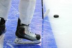 TORONTO, ON - AUGUST 18:  The NHL tests a wider blue line during an on-ice session at the 2010 NHL Research, Development and Orientation Camp fueled by G Series on August 18, 2010 in Toronto, Canada.  (Photo by Matthew Manor/Getty Images)