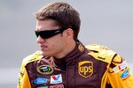 BROOKLYN, MI - AUGUST 13:  David Ragan, driver of the #6 UPS Ford, looks on from the grid during qualifying for the NASCAR Sprint Cup Series CARFAX 400 at Michigan International Speedway on August 13, 2010 in Brooklyn, Michigan.  (Photo by Jeff Zelevansky/Getty Images for NASCAR)