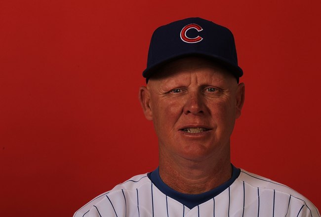 MESA, AZ - MARCH 01:  Mike Quade of the Chicago Cubs poses for a photo during Spring Training Media Photo Day at Fitch Park on March 1, 2010 in Mesa, Arizona.  (Photo by Ronald Martinez/Getty Images)