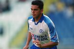 11 Aug 2001:  Julio Pinheiro of Cruz Azul runs with the ball during the Teresa Herrera tournament match against Penarol played at the Estadio Riazor, in La Coruna, Spain. Penarol won the match 2-1. \ Mandatory Credit: Shaun Botterill /Allsport