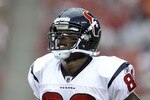 GLENDALE, AZ - AUGUST 14:  Wide receiver Andre Johnson #80 of the Houston Texans during preseason NFL game against the Arizona Cardinals at the University of Phoenix Stadium on August 14, 2010 in Glendale, Arizona.  The Cardinals defeated the Texans 19-16.  (Photo by Christian Petersen/Getty Images)