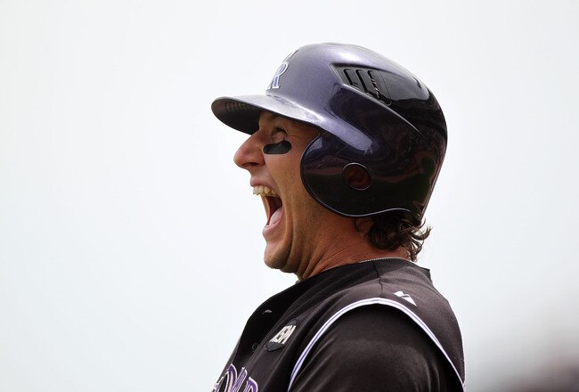 SAN FRANCISCO - MAY 31: Troy Tulowitzki #2 of the Colorado Rockies prepares to bat against the San Francisco Giants during an MLB game at AT&T Park on May 31, 2010 in San Francisco, California.  (Photo by Jed Jacobsohn/Getty Images)