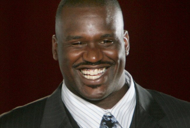 HOLLYWOOD - JULY 12:  Host, Miami Heat basketball player Shaquille O'Neal attends the 2nd Annual Rollin' 24 Deep: GM All-Car Showdown held at Paramount Pictures on July 12, 2005 in Hollywood, California.  (Photo by Frazer Harrison/Getty Images)