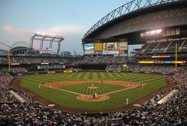 SEATTLE - AUGUST 03:  A general view of the ballpark during the game between the Texas Rangers and the Seattle Mariners at Safeco Field on August 3, 2010 in Seattle, Washington. (Photo by Otto Greule Jr/Getty Images)