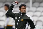 LONDON, ENGLAND - AUGUST 16:  Salman Butt of Pakistan in action during a nets session at The Brit Oval on August 16, 2010 in London, England.  (Photo by Hamish Blair/Getty Images)