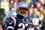 FOXBORO, MA - JANUARY 10:  Leigh Bodden #23 of the New England Patriots looks on against the Baltimore Ravens during the 2010 AFC wild-card playoff game at Gillette Stadium on January 10, 2010 in Foxboro, Massachusetts.  (Photo by Jim Rogash/Getty Images)