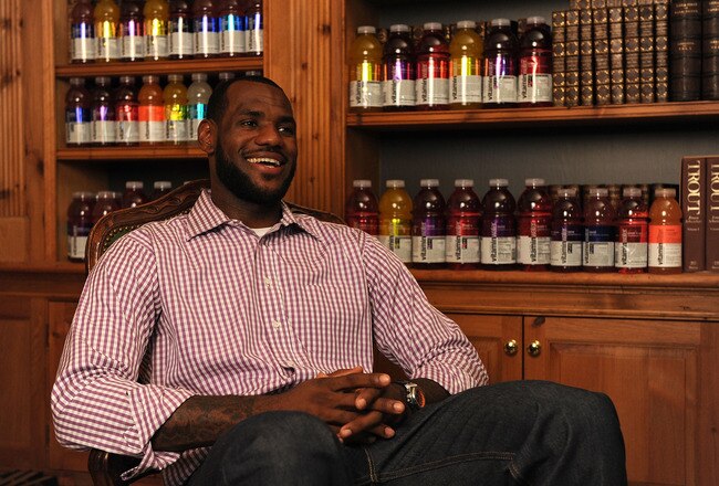 GREENWICH, CT - JULY 08:  (EXCLUSIVE COVERAGE) LeBron James attends the LeBron James Pre Decision Meet and Greet on July 8, 2010 in Greenwich, Connecticut. Proceeds from tonight's 2.5 million dollar event will be donated to the Boys & Girls Clubs of America.  (Photo by Larry Busacca/Getty Images for Estabrook Group)