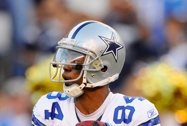 SAN DIEGO - AUGUST 21:  Wide receiver Patrick Crayton #84 of the Dallas Cowboys during the pre-season NFL football game against San Diego Chargers at Qualcomm Stadium on August 21, 2010 in San Diego, California.  (Photo by Kevork Djansezian/Getty Images)