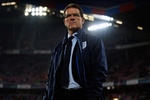 BASEL, SWITZERLAND - SEPTEMBER 07:  England manager Fabio Capello looks on before the EURO 2012 Qualifier between Switzerland and England at St Jakob Park on September 7, 2010 in Basel, Switzerland.  (Photo by Michael Regan/Getty Images)