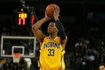 OAKLAND, CA - NOVEMBER 30:  Danny Granger #33 of the Indiana Pacers in action during their game against the Golden State Warriors at Oracle Arena on November 30, 2009 in Oakland, California. NOTE TO USER: User expressly acknowledges and agrees that, by downloading and/or using this Photograph, user is consenting to the terms and conditions of the Getty Images License Agreement.  (Photo by Ezra Shaw/Getty Images)