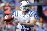 LAWRENCE, KS - SEPTEMBER 19:  Quarterback Sean Renfree #19 of the Duke Blue Devils looks to pass the ball during the game against the Kansas Jayhawks at Kivisto Field at Memorial Stadium on September 19, 2009 in Lawrence, Kansas. (Photo by Jamie Squire/Getty Images)