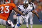 DENVER - AUGUST 21:  Jahvid Best #44 of the Detroit Lions rushes the ball as Renaldo Hill #23 of the Denver Broncos defends during preseason NFL action at INVESCO Field at Mile High on August 21, 2010 in Denver, Colorado. The Lions defeated the Broncos 25-20.  (Photo by Doug Pensinger/Getty Images)