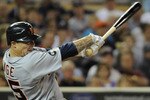 MINNEAPOLIS, MN - JUNE 28: Brandon Inge #15 of the Detroit Tigers bats in the eighth inning against the Minnesota Twins during their game on June 28, 2010 at Target Field in Minneapolis, Minnesota. Tigers defeated the Twins 7-5. (Photo by Hannah Foslien /Getty Images)