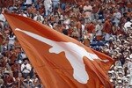 HOUSTON - SEPTEMBER 04:  The University of Texas Longhorn band peforms during the season opener against the Rice Owls at Reliant Stadium on September 4, 2010 in Houston, Texas.  (Photo by Bob Levey/Getty Images)