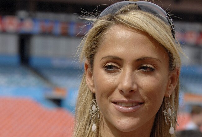 Ines Sainz of TV Azteca during Media Day prior to Super Bowl XLI at Dolphins Stadium in Miami, Florida on January 30, 2007.  (Photo by Al Messerschmidt/Getty Images)
