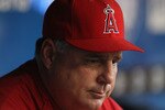 ARLINGTON, TX - JULY 23:  Head coach Mike Scioscia of the Los Angeles Angels of Anaheim on July 23, 2010 at Rangers Ballpark in Arlington, Texas.  (Photo by Ronald Martinez/Getty Images)