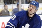 TORONTO - APRIL 6: Wayne Primeau #18 of the Toronto Maple Leafs skates up the ice during a NHL game against the Philadelphia Flyers at the Air Canada Centre on April 6, 2010 in Toronto, Ontario, Canada. (Photo by Abelimages/Getty Images)