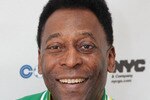 NEW YORK - AUGUST 01:  Soccer Legend Pele announces the return of the New York Cosmos at Flushing Meadows Corona Park on August 1, 2010 in New York City.  (Photo by Neilson Barnard/Getty Images for the New York Cosmos)