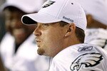 PHILADELPHIA - SEPTEMBER 02: Kevin Kolb #4 of the Philadelphia Eagles stands on the sidelines during a preseason game against the New York Jets at Lincoln Financial Field on September 2, 2010 in Philadelphia, Pennsylvania. (Photo by Jeff Zelevansky/Getty Images)
