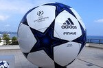 MONACO - AUGUST 26:  Adidas balls on show alongside the three main European club trophies,the Champions League,Europa League and Super Cup during the UEFA Champions League Group Stage draw at the Grimaldi Forum on August 26, 2010 in Monaco, Monaco.  (Photo by Michael Steele/Getty Images)