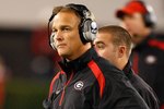 ATHENS, GA - NOVEMBER 21:  Head coach Mark Richt of the Georgia Bulldogs against the Kentucky Wildcats at Sanford Stadium on November 21, 2009 in Athens, Georgia.  (Photo by Kevin C. Cox/Getty Images)