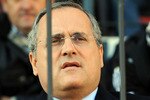 SIENA, ITALY - NOVEMBER 01:  The president Claudio Lotito of SS Lazio during the Serie A match between AC Siena and SS Lazio at Artemio Franchi - Mps Arena Stadium on November 1, 2009 in Siena, Italy.  (Photo by Giuseppe Bellini/Getty Images)