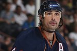 EDMONTON, CANADA - SEPTEMBER 16:  Sheldon Souray #44 of the Edmonton Oilers skates against the New York Islanders on September 16, 2009 at Rexall Place in Edmonton, Alberta, Canada. The Oilers won 3-2. (Photo by Dale MacMillan/Getty Images)