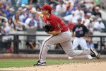 NEW YORK - AUGUST 01: Daniel Hudson #41 of the Arizona Diamondbacks pitches against the New York Mets at Citi Field on August 1, 2010 in the Flushing neighborhood of the Queens borough of New York City.  (Photo by Nick Laham/Getty Images)