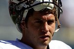 CHICAGO - SEPTEMBER 12:  Jay Cutler #6 of the Chicago Bears participates in warm-ups before the NFL season opening game against the Detroit Lions at Soldier Field on September 12, 2010 in Chicago, Illinois. The Bears defeated the Lions 19-14. (Photo by Jonathan Daniel/Getty Images)