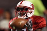 RALEIGH, NC - SEPTEMBER 16:  T.J. Graham #6 of the North Carolina State Wolfpack during their game at Carter-Finley Stadium on September 16, 2010 in Raleigh, North Carolina.  (Photo by Streeter Lecka/Getty Images)