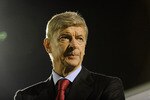 BELGRADE, SERBIA - SEPTEMBER 28: Arsenal manager Arsene Wenger looks on during the UEFA Champions League Group H match between FK Partizan and Arsenal at the Partizan Stadium on September 28, 2010 in Belgrade, Serbia.  (Photo by Michael Regan/Getty Images)