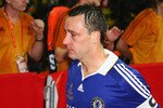 MOSCOW - MAY 21:  John Terry of Chelsea looks on after the UEFA Champions League Final match between Manchester United and Chelsea at the Luzhniki Stadium on May 21, 2008 in Moscow, Russia.  (Photo by Alex Livesey/Getty Images)