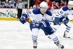 MONTREAL- APRIL 10:  Phil Kessel #81 of the Toronto Maple Leafs chases the puck during the NHL game against the Montreal Canadiens on April 10, 2010 at the Bell Centre in Montreal, Quebec, Canada.  The Maple Leafs defeated the Canadiens 4-3 in overtime.  (Photo by Richard Wolowicz/Getty Images)