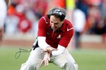 AUBURN, AL - NOVEMBER 27:  Head coach Nick Saban of the Alabama Crimson Tide yells to his offense during the game against the Auburn Tigers at Jordan-Hare Stadium on November 27, 2009 in Auburn, Alabama.  (Photo by Kevin C. Cox/Getty Images)