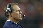ATLANTA - AUGUST 19:  New England Patriots head coach Bill Belichick watches the action on the field during the preseason game against the Atlanta Falcons at the Georgia Dome on August 19, 2010 in Atlanta, Georgia.  The Patriots beat the Falcons 28-10.  (Photo by Mike Zarrilli/Getty Images)
