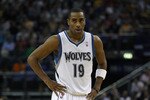 LONDON, ENGLAND - OCTOBER 04:  Wayne Ellington of the Minnesota Timberwolves in action during the NBA Europe Live match between the Los Angeles Lakers and the Minnesota Timberwolves at the O2 arena on October 4, 2010 in London, England.  (Photo by Clive Rose/Getty Images)