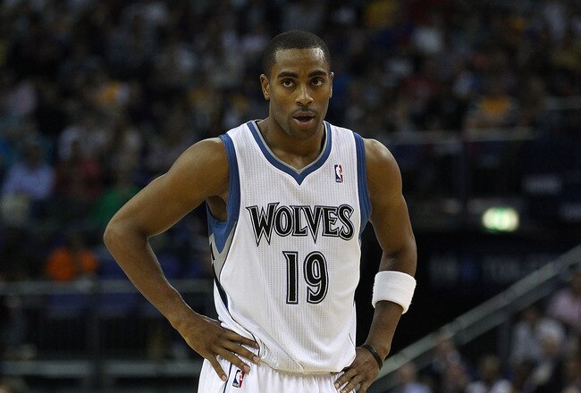 LONDON, ENGLAND - OCTOBER 04:  Wayne Ellington of the Minnesota Timberwolves in action during the NBA Europe Live match between the Los Angeles Lakers and the Minnesota Timberwolves at the O2 arena on October 4, 2010 in London, England.  (Photo by Clive Rose/Getty Images)