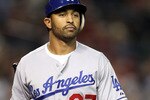 PHOENIX - SEPTEMBER 24:  Matt Kemp #27 of the Los Angeles Dodgers strikes out against the Arizona Diamondbacks during the Major League Baseball game at Chase Field on September 24, 2010 in Phoenix, Arizona.  (Photo by Christian Petersen/Getty Images)
